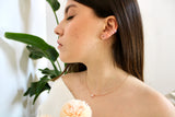 Earcuff pavè (Argento rosè)