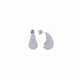 Drop earrings (argento bianco)